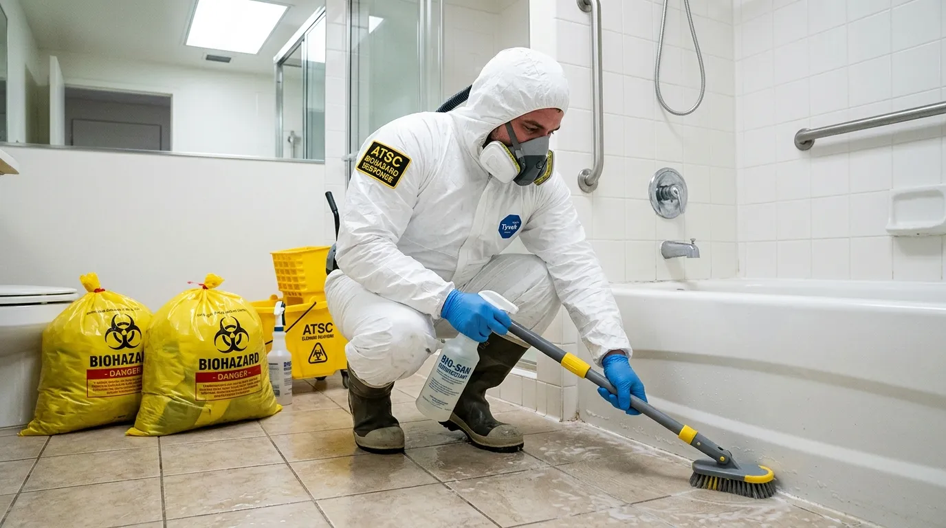 Decontamination equipment deployed for Blood Cleanup in Lewistown